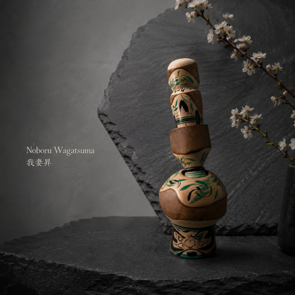 Tsubaki-Kokeshi Nr. 13 | Unikat