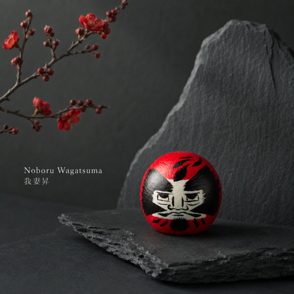 Miniature Beni & Sumi Daruma