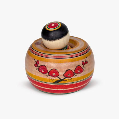 Ejiko-Kokeshi Nemuri – Ume – Yajiro Tradition