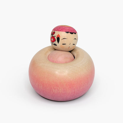 Ejiko Kokeshi – Sunset – Yajiro Tradition