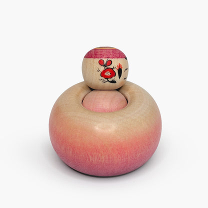 Ejiko Kokeshi – Sunset – Yajiro Tradition