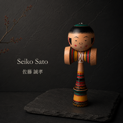 Kokeshi-Kendama – Yajiro-Tradition