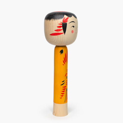 Gara-iri Kokeshi – Yajiro-Tradition | 27 cm