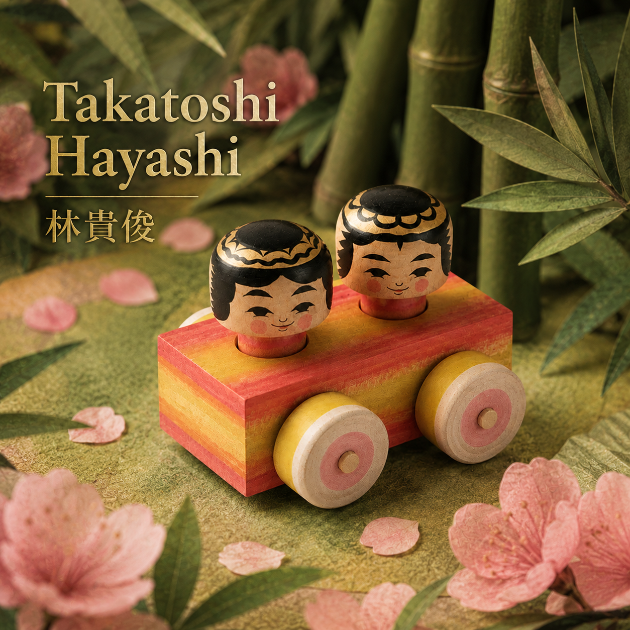 Kokeshi Car: Hina-Matsuri | Peach Festival